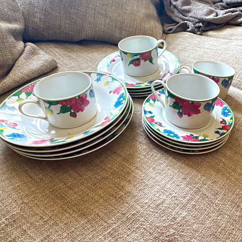 Royal norfolk floral - royal,