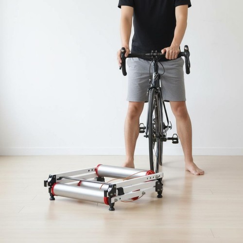 Indoor bike rollers easy setup - indoor,