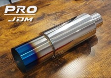 Flat 3.5" Tip JDM Blue