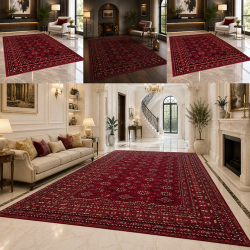 Large traditional area rug - large,