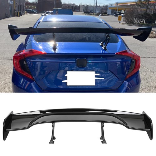 Large rear trunk spoiler - large,
