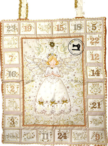Makower christmas angels cream - makower,