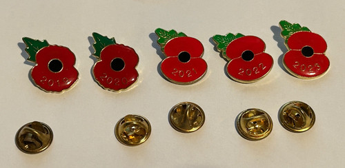 Poppy remembrance pin - 5,, poppy¹
