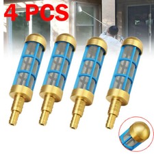 4X Brass HD 1/2" 3/4" Hose Water Suction Strainer Pickup Filter Pressure Washer