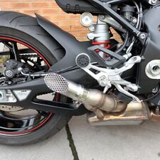 BMW S1000R S1000RR M1000RR Slash Cut Exhaust Silencer Slip On & Mesh 2019-2025