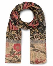 Metropolitan Museum of Art William Morris Compton Crepe de Chine Silk Scarf