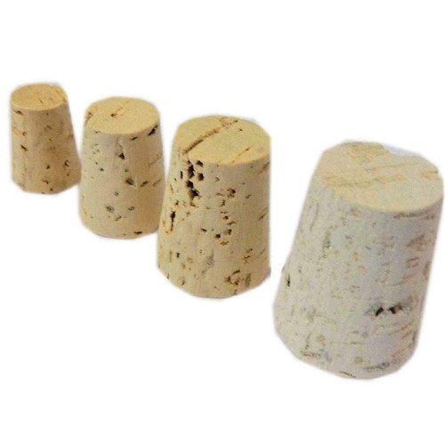 Tapered cork stopper bottle - tapered,