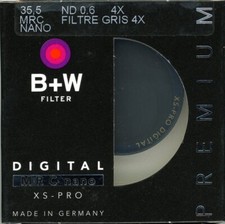 B+W 35.5mm XS-Pro MRC-Nano 802 Solid Neutral Density 0.6 Filter
