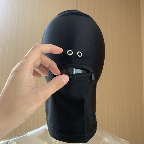Gimp head mask harness hood - head,