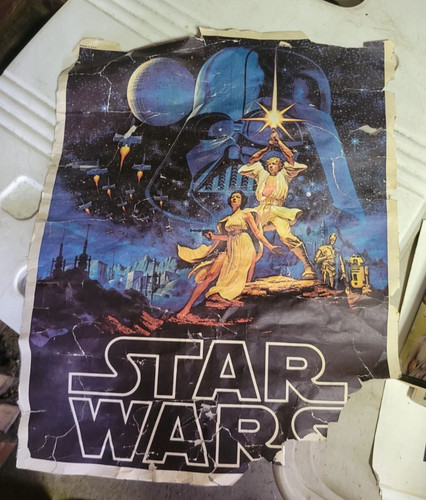 Original star wars poster - original,