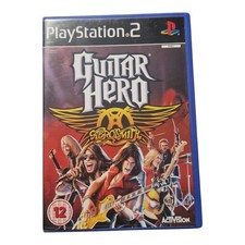 Guitar Hero Aerosmith PS2 Sony PlayStation 2 Complete With Manual
