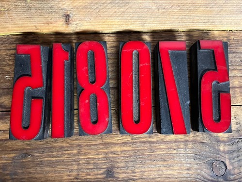 Vintage wooden letterpress - vintage,