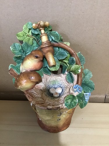 Bossons chalkware robins nest - bossons,