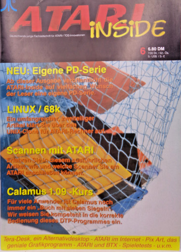 Atari inside issue - inside, 6/95
