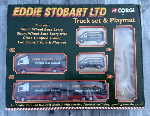 Corgi eddie stobart - eddie, set