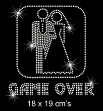 Hen Night GAME OVER Rhinestone