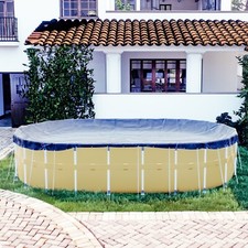 ColourTree Inground Above Ground WInter Pool Cover Oval ( We Make Custom Sizes)