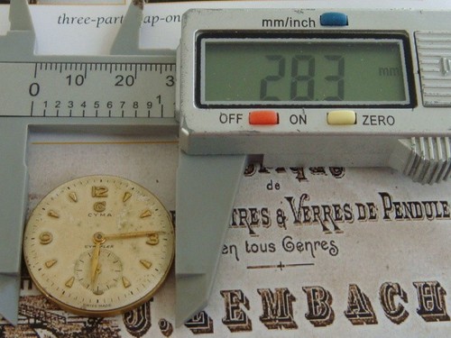 Cyma cymaflex r458 - swiss, watch
