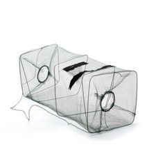 Foldable Crab Fish Crawdad Shrimp Minnow Fishing Bait Trap Cast Dip Net Cage Su