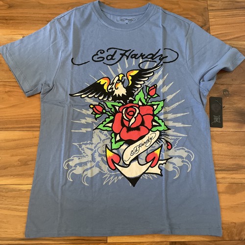 Hardy blue shirt m - m, brand