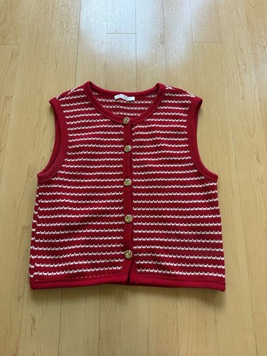 Zara red and white - red, stripe