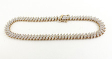 9ct Gold Diamond Bracelet