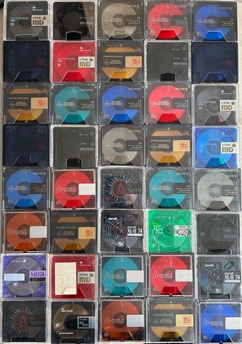 Minidiscs sony tdk etc - 40,