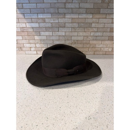 Indiana jones fedora hat brown - hat,