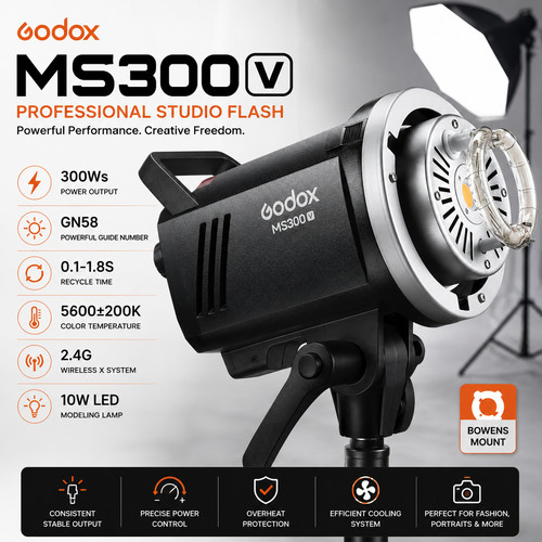 Godox ms300 300ws - ms300-v,