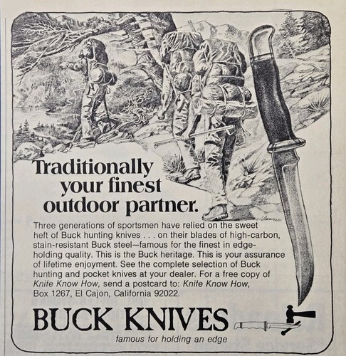 Buck knives cajon ca - buck,