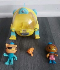 Octonauts Gup-U Rescue Vehicle With Kwazii & Dashi Figures Octonauts Cbeebies!!!