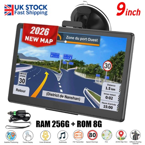 Gps sat navs for - 9", truck