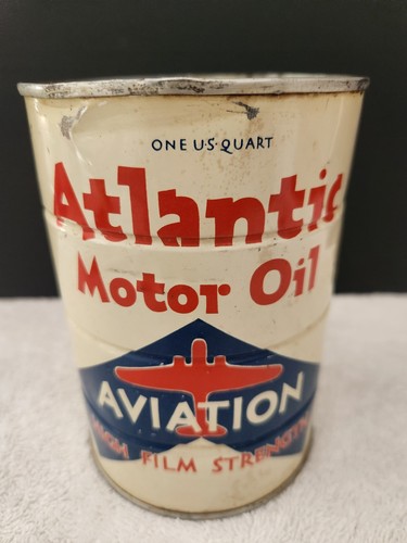 Motor oil can - oil, atlantic