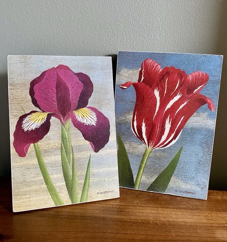 Vtg wiscombe botanical - wiscombe,