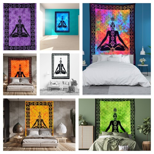 Chakra yoga wall hanging - yoga,