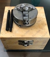 2" 3-Jaw Self-Centering Lathe Chuck Set with M12 X 1 Thread UNIMAT LATHE Wooden