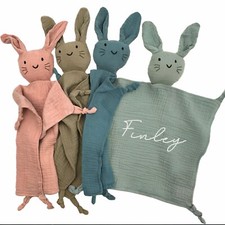 Personalised Baby Comforter Embroidered, Baby Shower Gift, Baby Blanket