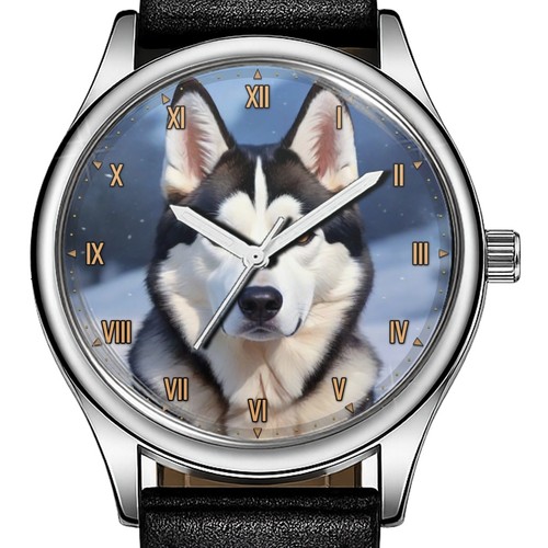 Siberian husky portrait low - siberian,