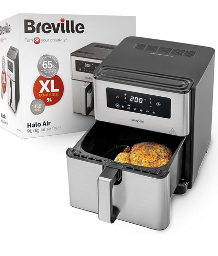Breville halo air fryer - fryer, 9l