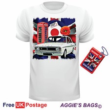 Car Art Design Classic MK2 Cortina T Shirt Can Be Personalised Unofficial 