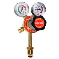 Parweld Acetylene Regulator Single Stage 2 Gauge 25 Bar