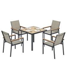 Outsunny 5 Piece Garden Dining