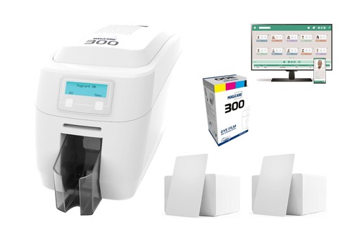 Plastic card printer - card,