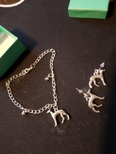 Whippet Greyhound Silver