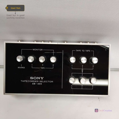 Sony 300 tapecorder - sony,
