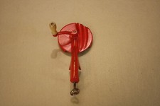 Vintage Red  Cast Iron  Bean