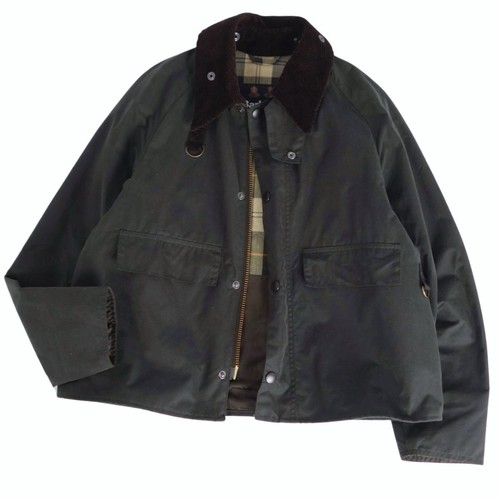 Barbour spey wax jacket olive