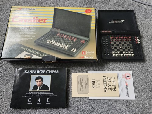 Boxed saitek kasparov - boxed,