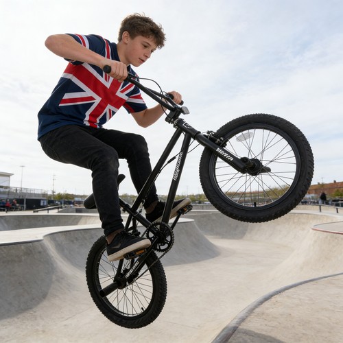 Inch bmx freestyle - bike, boy
