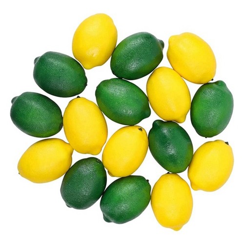 10pcs limes lemon lifelike - limes,